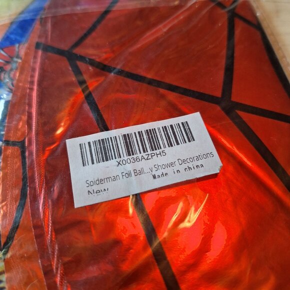 Spider Man Birthday Party Bundle Kit Cup Cake Topper Balloon Streamers Spidey - Picture 7 of 8